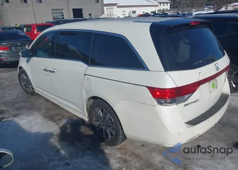 2014 Honda Odyssey Touring/Touring Elite z USA, uszkodzony, nr VIN 5FNRL5H9XEB137602